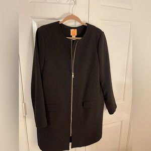 Black duster jacket H&M